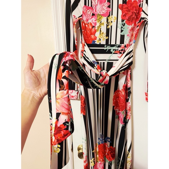 Summer Floral Printed Dress - Picture 7 of 7